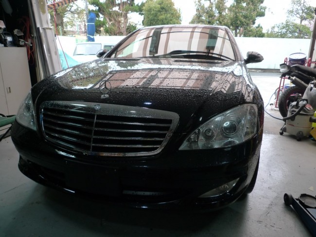 W221 ベンツSクラスのフルLED化作業 W221 ベンツSクラスのフルLED化作業