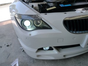 BMW 6シリーズのフォグLEDと他電球LED化