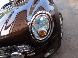 2代目ミニクーパーのヘッドライトHIDコンバート