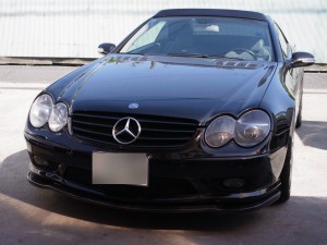 R230 SL55 AMGのアンダーイルミ施工