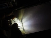  写真の感度がフルになるぐらいめちゃくちゃ明るくなりました。 