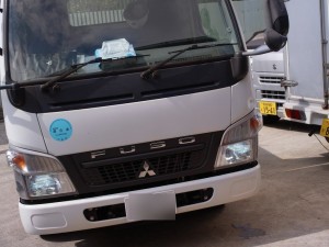 FOSO　キャンターのヘッドライトHID化