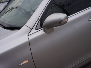 LS460のミラーウィンカーユニット取付と室内レザー清掃