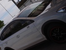 SUBARU XV ハイブリッドのウェルカムランプ取付と室内LED装飾作業 フェンダーがドアになった時も好みが分かれましたが、ドアからノーミラーになってもいろいろあるんでしょうね。でも個人的には「好きかも」です。