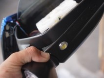 SUBARU XV ハイブリッドのウェルカムランプ取付と室内LED装飾作業 取り付け終わったらこんな感じです。