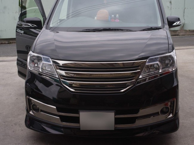 C26セレナのミラーウィンカー(ヴァレンティ製)の取付 C26セレナのミラーウィンカー(ヴァレンティ製)の取付