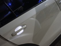 XV ハイブリッドのLED加工・装飾いろいろ 前回フロントドアに施工したウェルカムランプを、今回はリアドアにも施工しました。