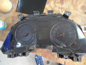 スカイラインV36のスピードメーターLED打ち替え
