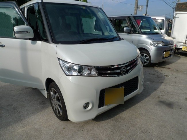  ルークスの室内パネルLED打ち替え＆液晶反転  