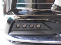 レクサスLX570のデイライト施工 ビスで固定したら完成