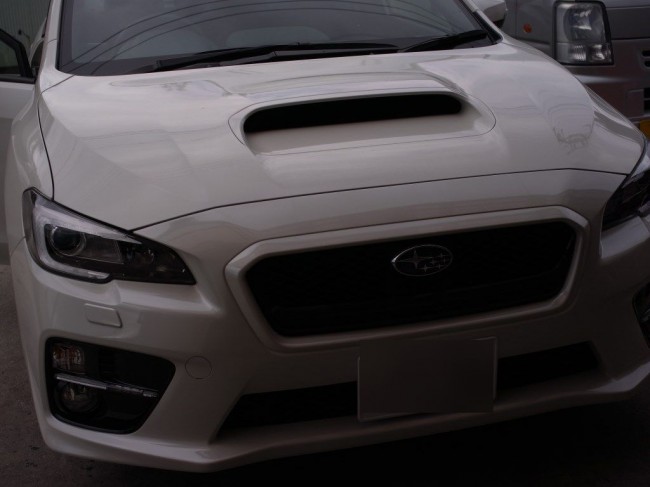 スバルWRXのテール加工修理 スバルWRXのテール加工修理