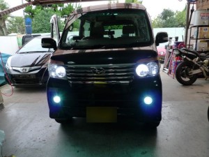 SUBARU ディアスワゴンのLED打ち替え