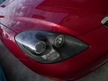 レンズクリーニングは傷を消すために240番から始めます。正直240番はちょっと恐怖です 