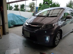 フリードのデイライト施工