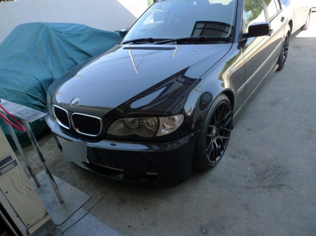 BMW E46 のイカリング修理 BMW E46 のイカリング修理
