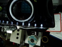 パニガーレヘッドライト加工からヴァレンティテール修理経由のノア加工ヘッド修理まで ハンダを新たに盛り直して修理完了。