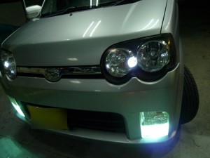 ムーブカスタムのHID/LEDカスタムチューン