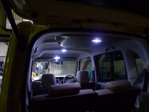 タントのヘッドライトLED化と室内灯もLED化 室内灯もほどほどの明るさをチョイス