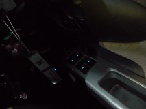 ウィッシュのLED打ち替え スイッチ類はパワーウィンドウ(PW)程度