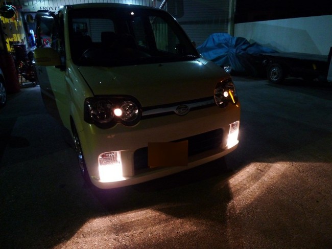   ムーブのHIDや他LEDなど  