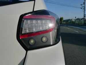 xvハイブリッドのテール加工