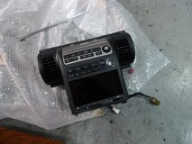 V35スカイラインのナビインストール お客様にてナビレス仕様のコントロールパネルを追加発注。不安ながらも取り付けしてみたところ問題なく作動。