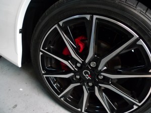 80VOXYのキャリパー塗装とドアハンドルイルミ加工