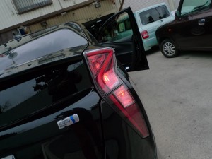 ５０プリウスのブレーキ増設加工とフロントデイライト化