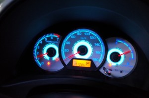 10系ウィッシュのELスピードメーター取り付け