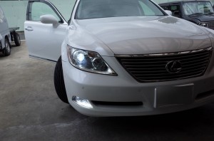 LS460の各種電球交換