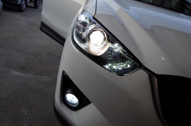 CX-5の打ち替え他LED交換 CX-5の打ち替え他LED交換