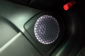 ゼロクラウンのインナードアハンドルイルミ施工