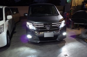 RKステップワゴンの全電球LED化