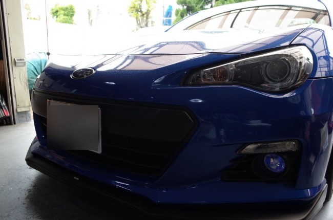 BRZのエアコンパネル・スピードメーターLED打ち替え BRZのエアコンパネル・スピードメーターLED打ち替え