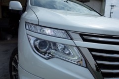 NISMO エルグランドのテール加工とウィンポジ&フォグLED ウィンカーポジション化しました。