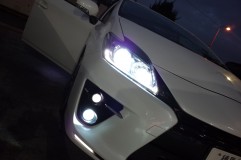G'sプリウスのヘッドライト加工や他色々・・・。 ヘッドライトはダブルロービーム仕様。めちゃくちゃ明るいですよ~