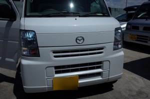 エブリィのヘッドライトHID施工