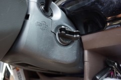 モコのキャリパー塗装とキーリング施工 もともとはキーリングは無いのですが他車種流用が出来るようで、スズキの純正部品が適合します。