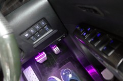 E52エルグランドの内装パネル打ち替えとウチガースイッチ追加 この写真で気づく人は気づく、スペシャルカスタムです。