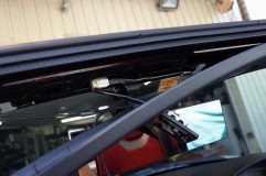 COPEN(コペン) セロの バックカメラ&ドラレコカメラ取付 ナビ配線など色々垂れ落ちてきたので、まとめてきれいに配線しました。