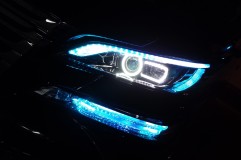  今回アクリルのLEDと明るさを合わせるため、イカリングの輝度を下げました。こうすることでNeoPixelのインパクトもUPしますね。 