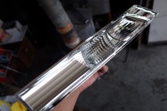 RCオデッセイのテールランプシーケンシャル化 今回施工するウィンカー部に、ダイヤモンドカットのアクリルで目隠しを作ります。