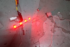 GB5型フリードのテールランプ4灯化加工施工 LEDドライバは抵抗だけで簡易的に作るのではなく、制限電流回路を制作しました。