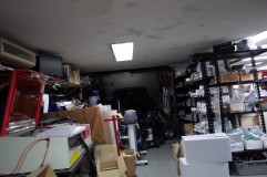 トヨタ純正ヘッドライトLED(ロービーム)の明るさUPとホワイト化 そして両方変えた状態です。もう純正の半分ぐらいの明るさになってしまいました。