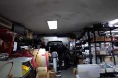 トヨタ純正ヘッドライトLED(ロービーム)の明るさUPとホワイト化 そしてこちらが6500KのLEDチップに交換した状態です。元のLEDと比べても段違いに明るくなっています。この状態で1時間点灯チェックをしましたが、熱の問題も大丈夫そうです。