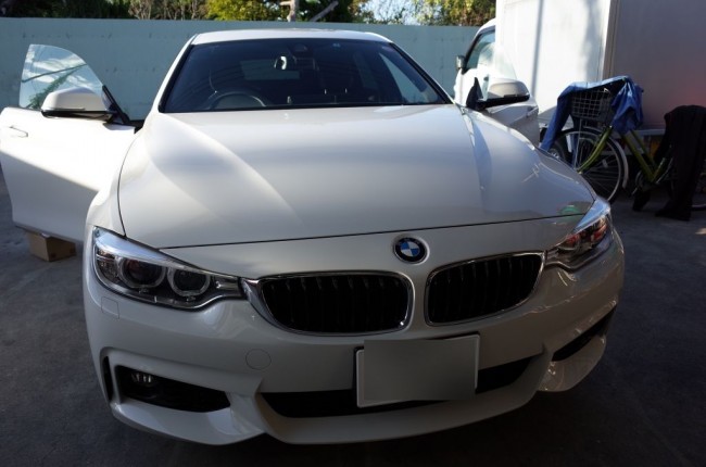   F36のBMW M3 クーペのナビキャンセラー取り付けとドラレコ＆レーダー取り付け  