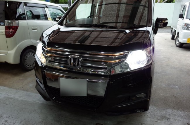 ステップワゴンの全LEDカスタム施工 ステップワゴンの全LEDカスタム施工