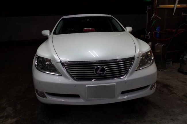 LS460のヘッドライト交換 LS460のヘッドライト交換