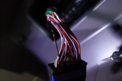 モコのスピードメーター文字盤交換 そして今回お客様のご希望でメーター文字盤を常に発光するように配線加工します。