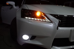 L1型レクサスGSのLEDカスタムチューン